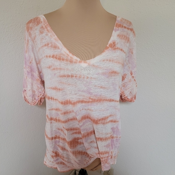 Young Fabulous & Broke Tops - Young Fabulous and Broke Tie Dye Top